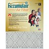 Accumulair Pleated Air Filter, 10" x 24" x 1", 4 Pack FB10X24_4